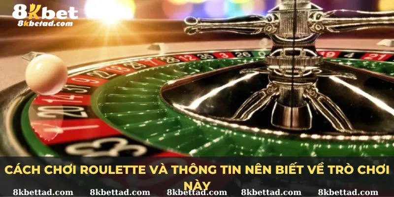 Cách chơi Roulette và thông tin nên biết về trò chơi này